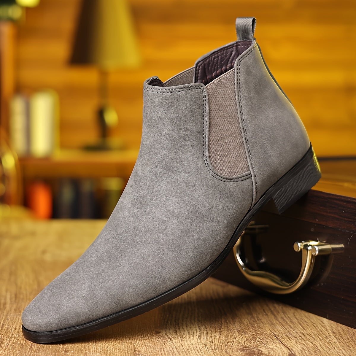 Dorian Marnier Suede Chelsea Boots