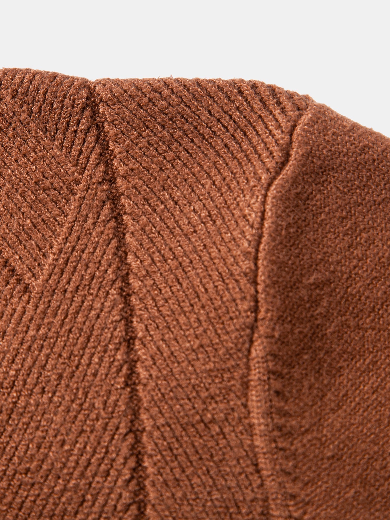 Geometric Jacquard Mock Neck Sweater