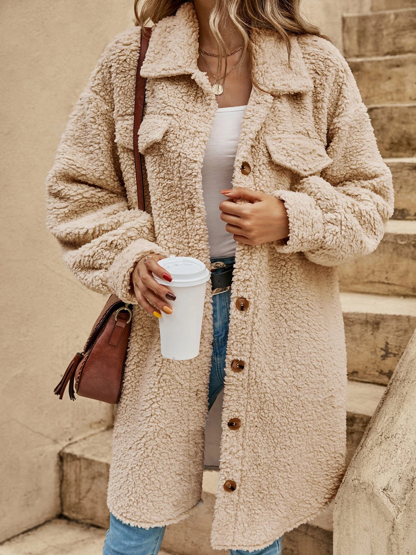 Savannah - Cozy Teddy Jacket