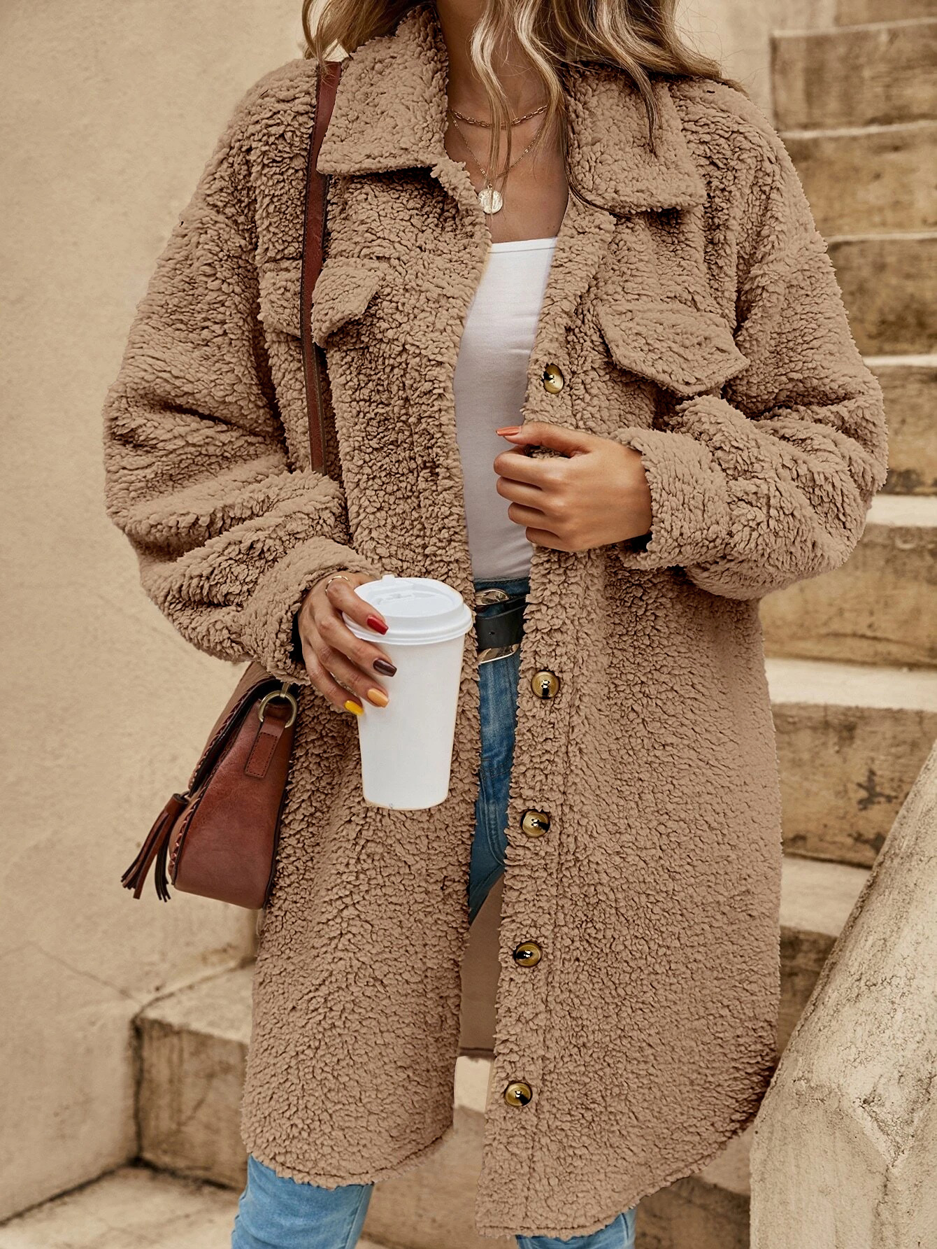 Savannah - Cozy Teddy Jacket