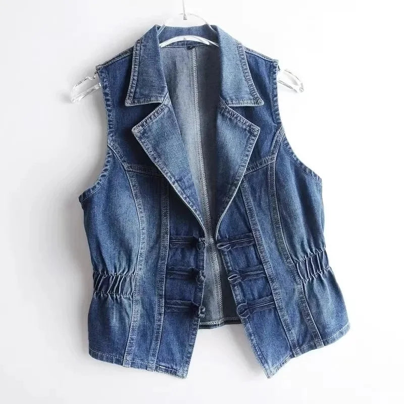 Astoria Denim Waistcoat