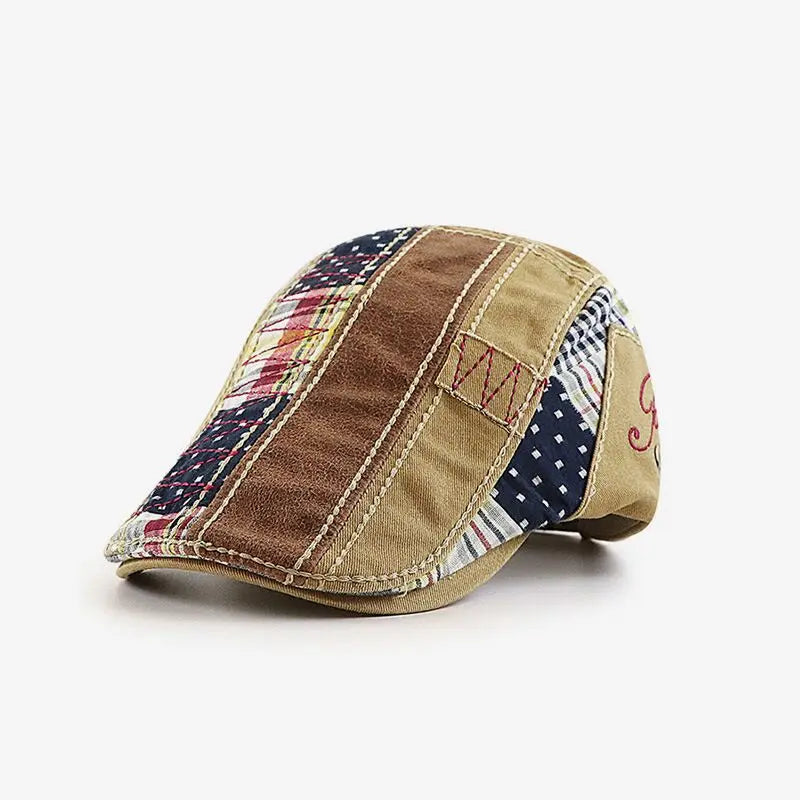 Florence Cotton Visor Beret