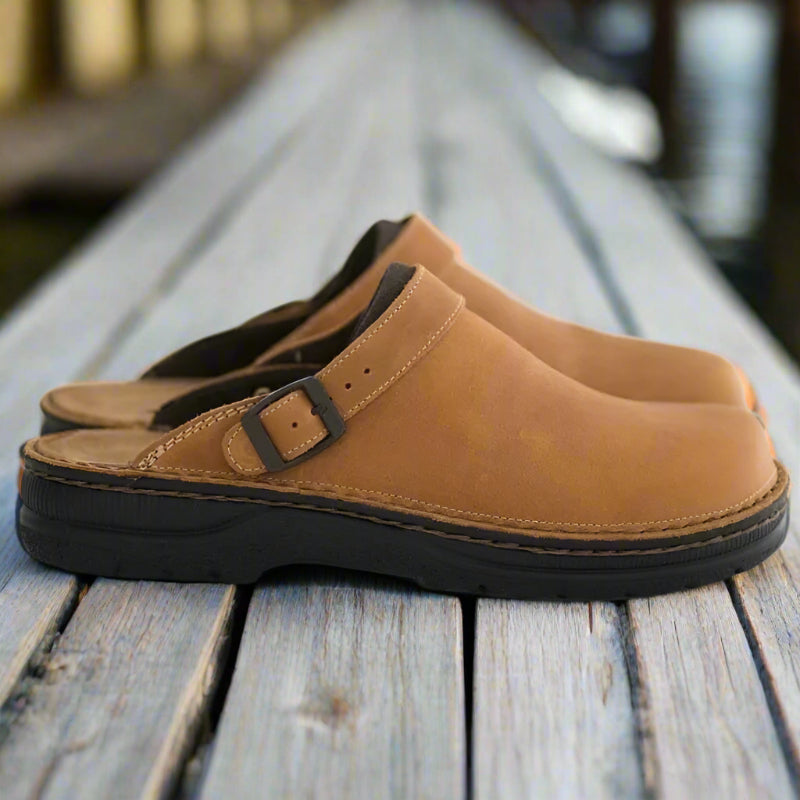 Birco - Leather Slip-On for Seniors
