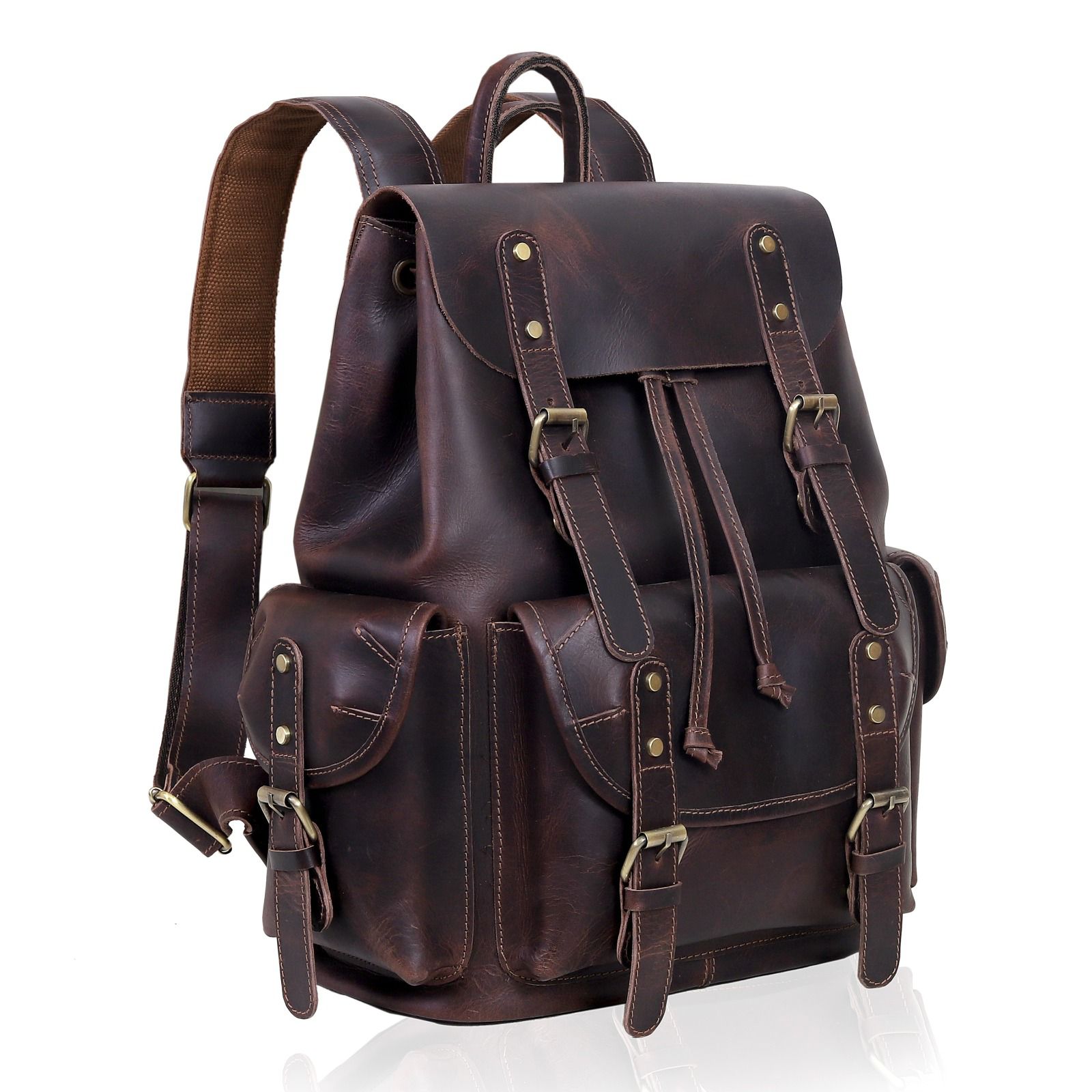 Dakota Buffalo Leather Backpack