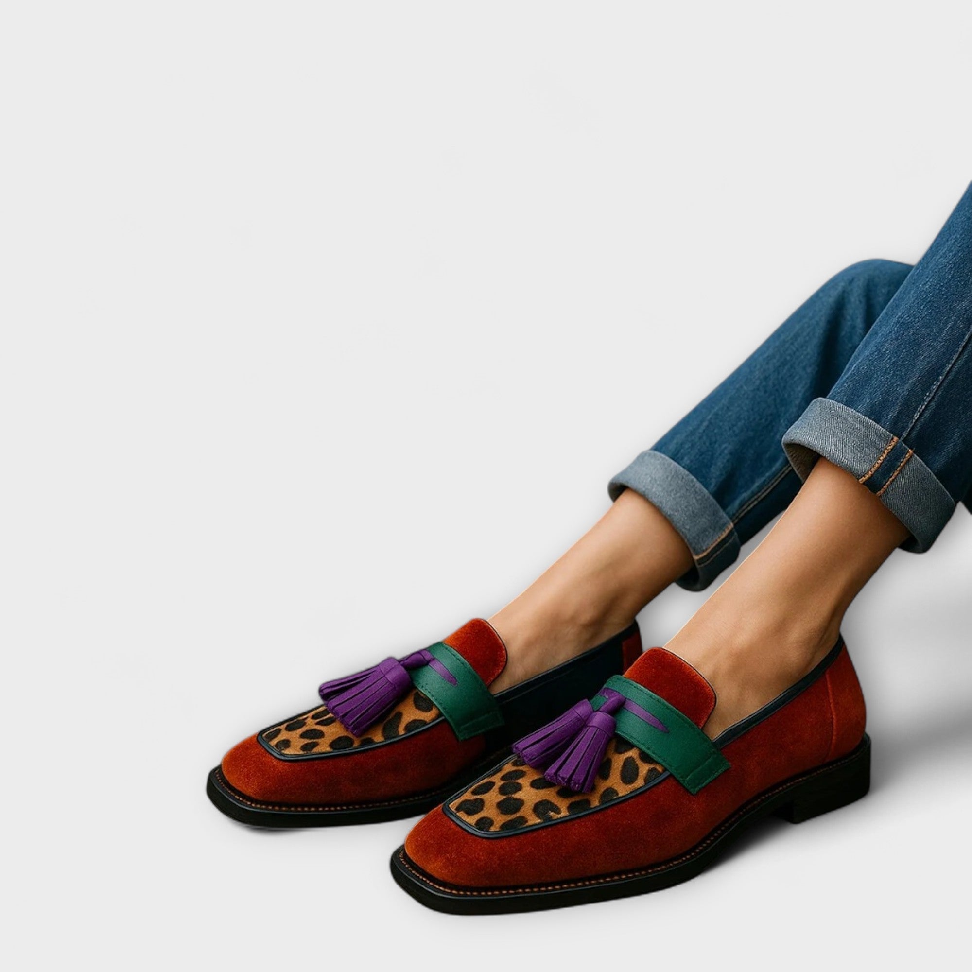 Ione – Elegant Multicolored Loafer for a Stylish and Modern Look