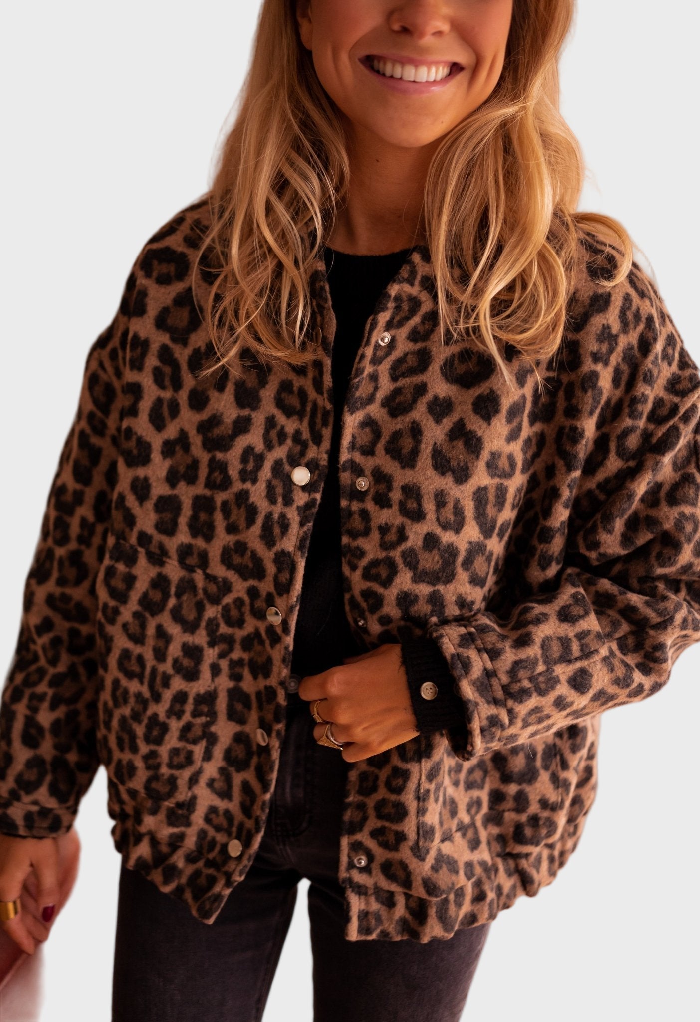 Aria | Trendy Leopard Jacket