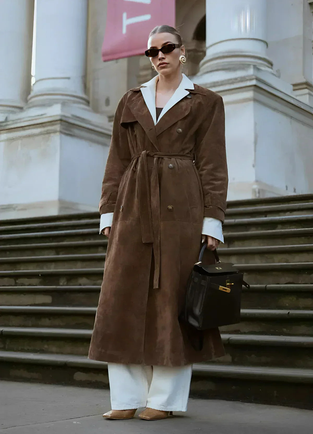 Isabella | Double-Breasted Trench Coat