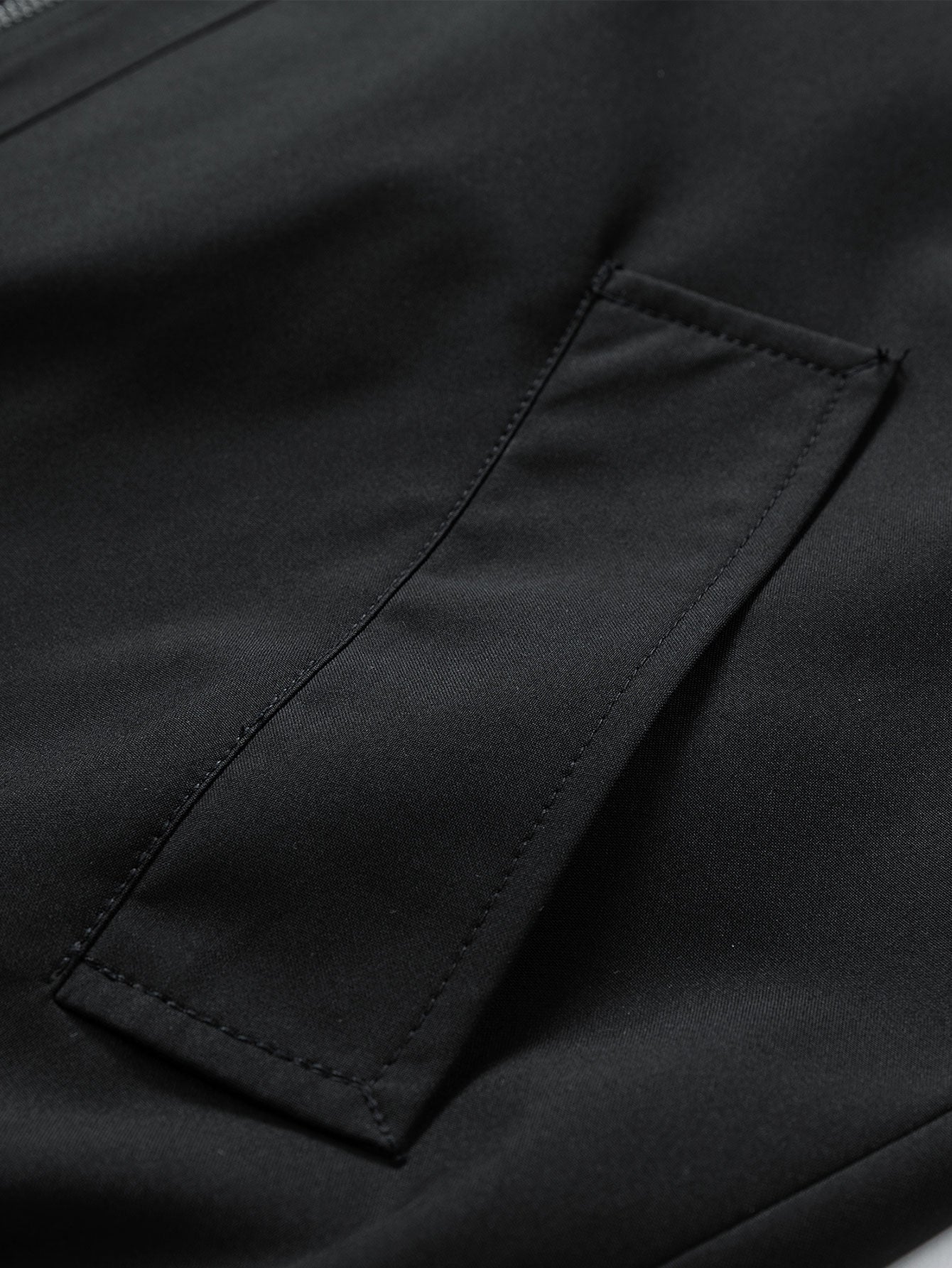 Contrast 2 In 1 Hooded Bomber Jacket