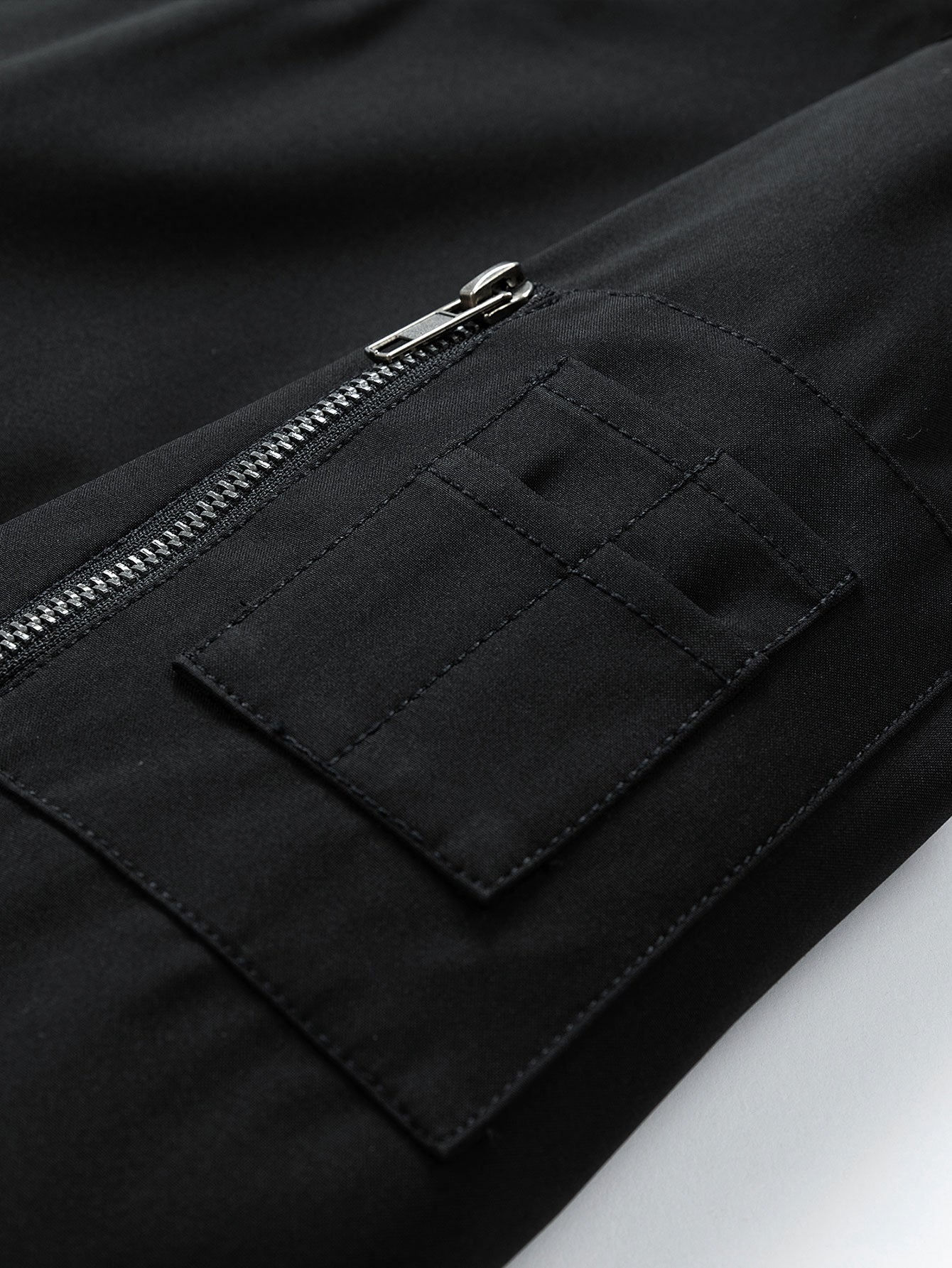 Contrast 2 In 1 Hooded Bomber Jacket