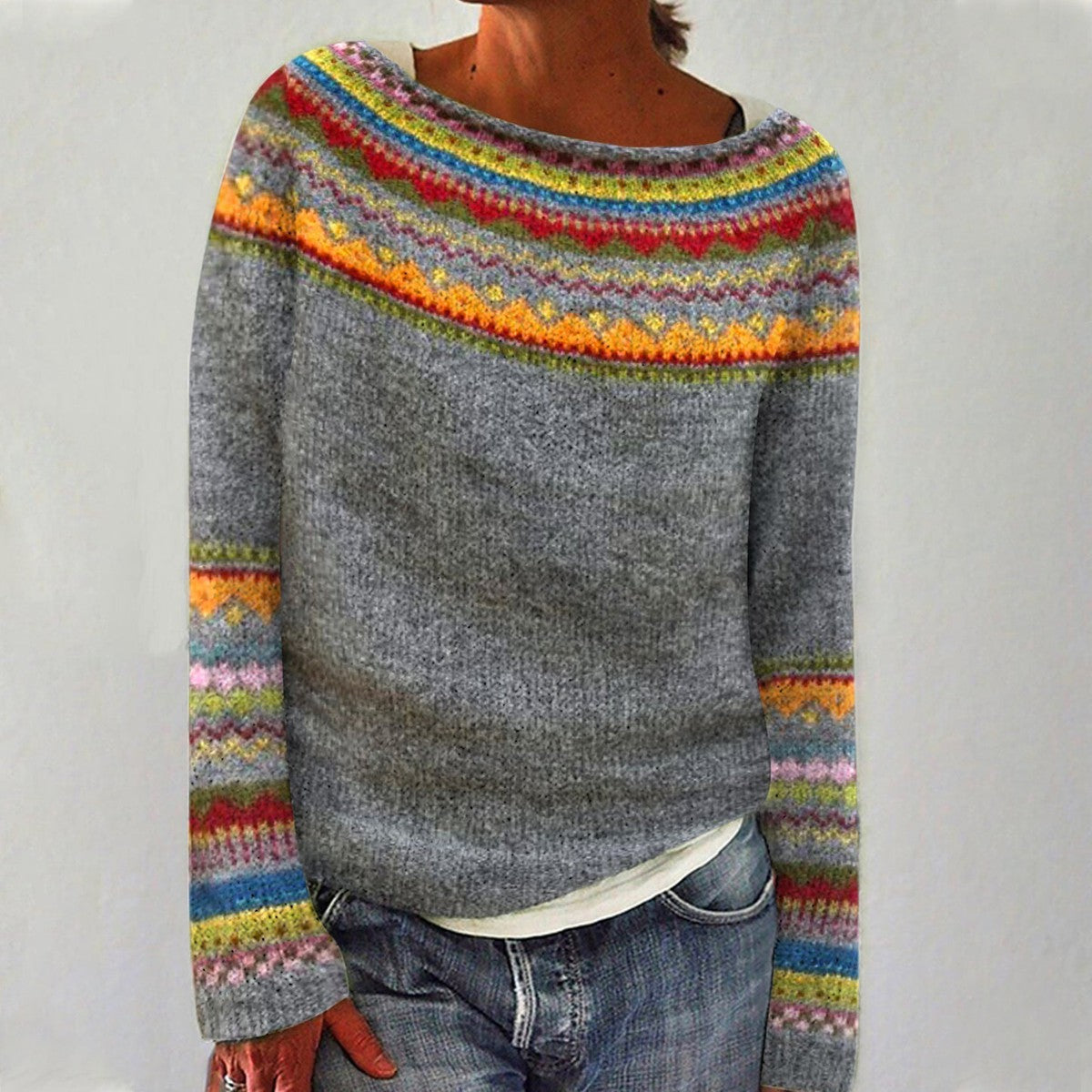 Emily - Cozy Retro Sweater