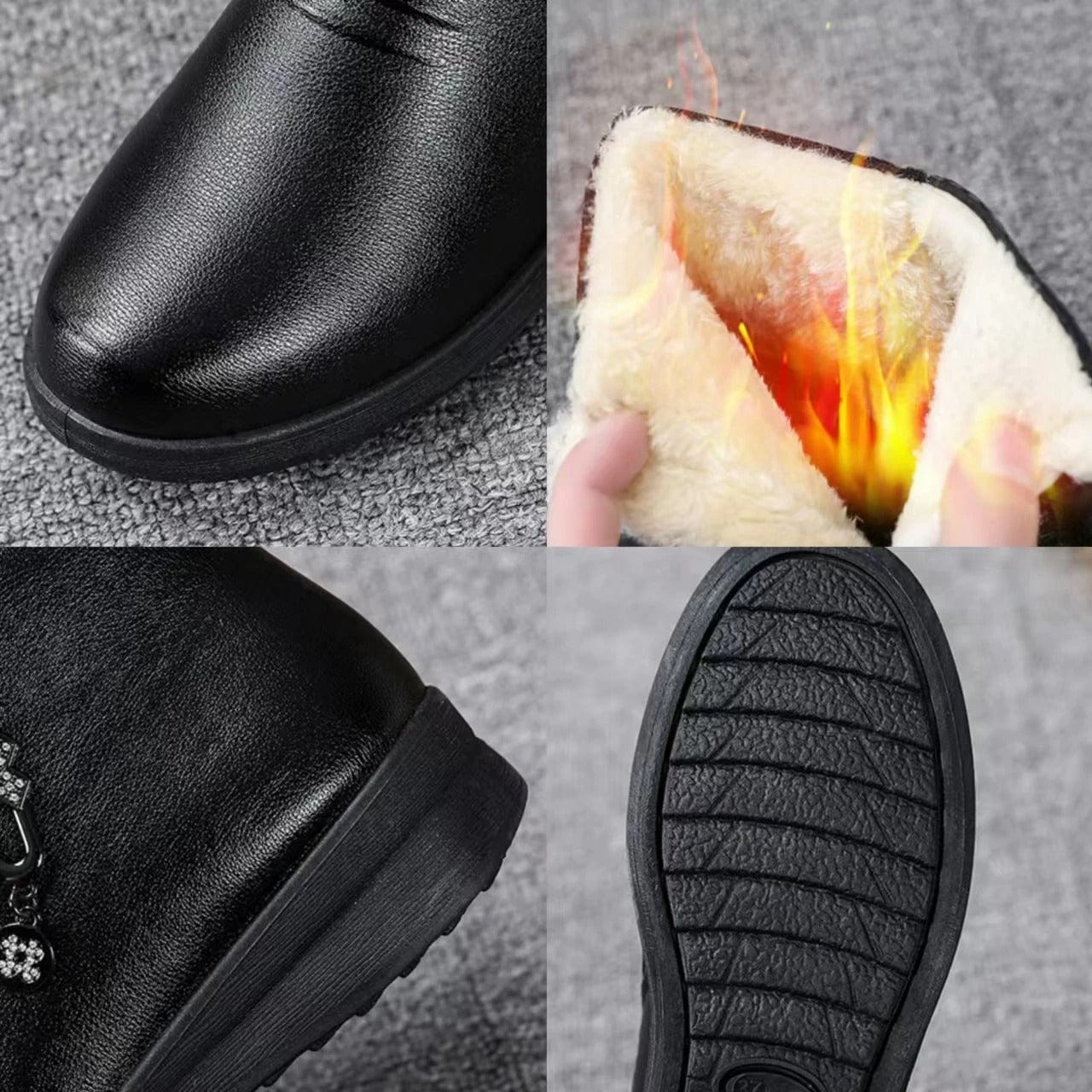 Ashford Versatile Faux Leather Boots