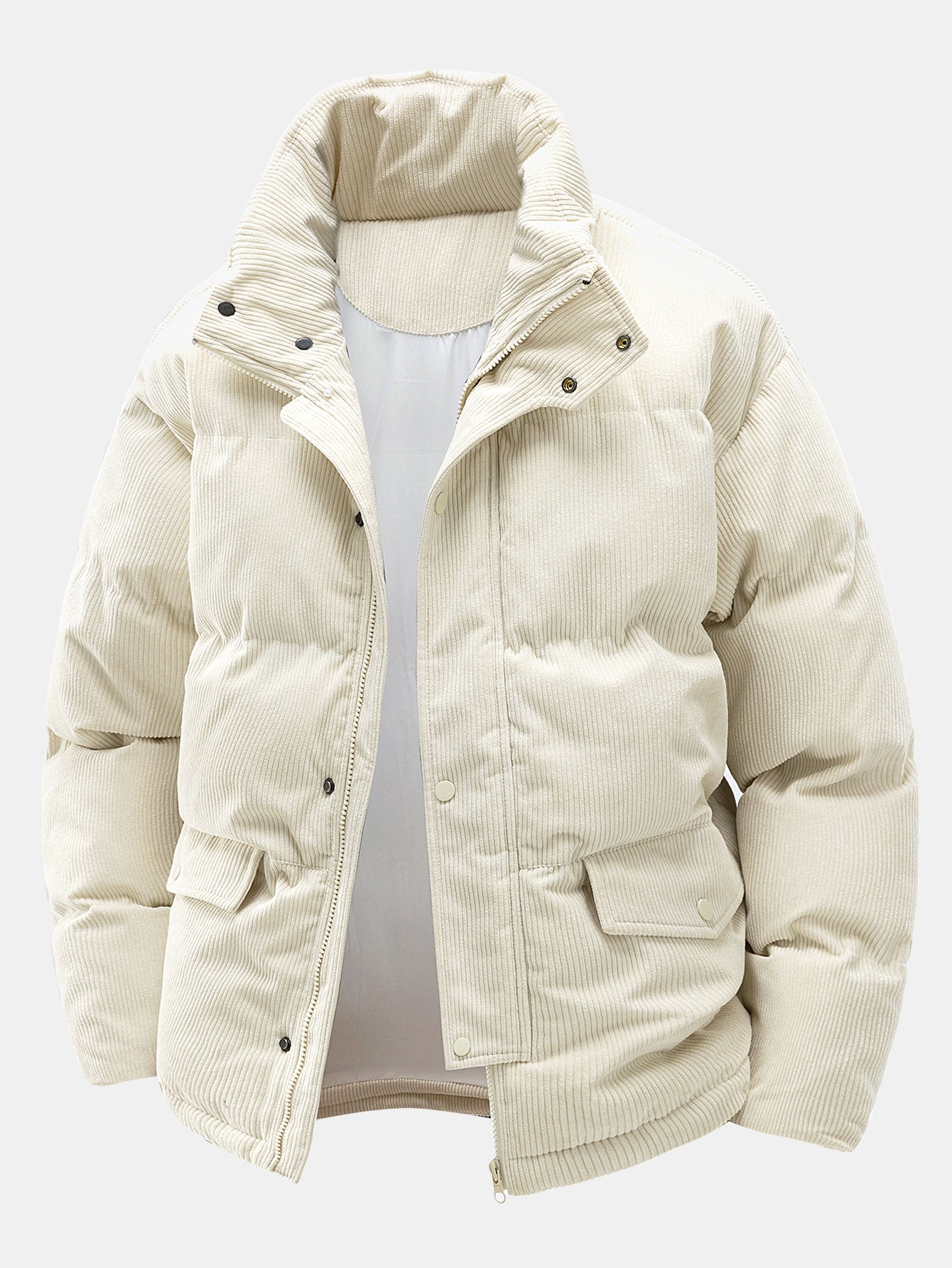 Corduroy Puffer Jacket