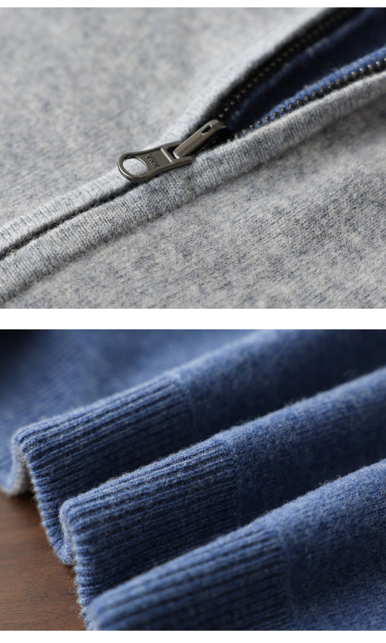 Ellington Cashmere Zip Jacket