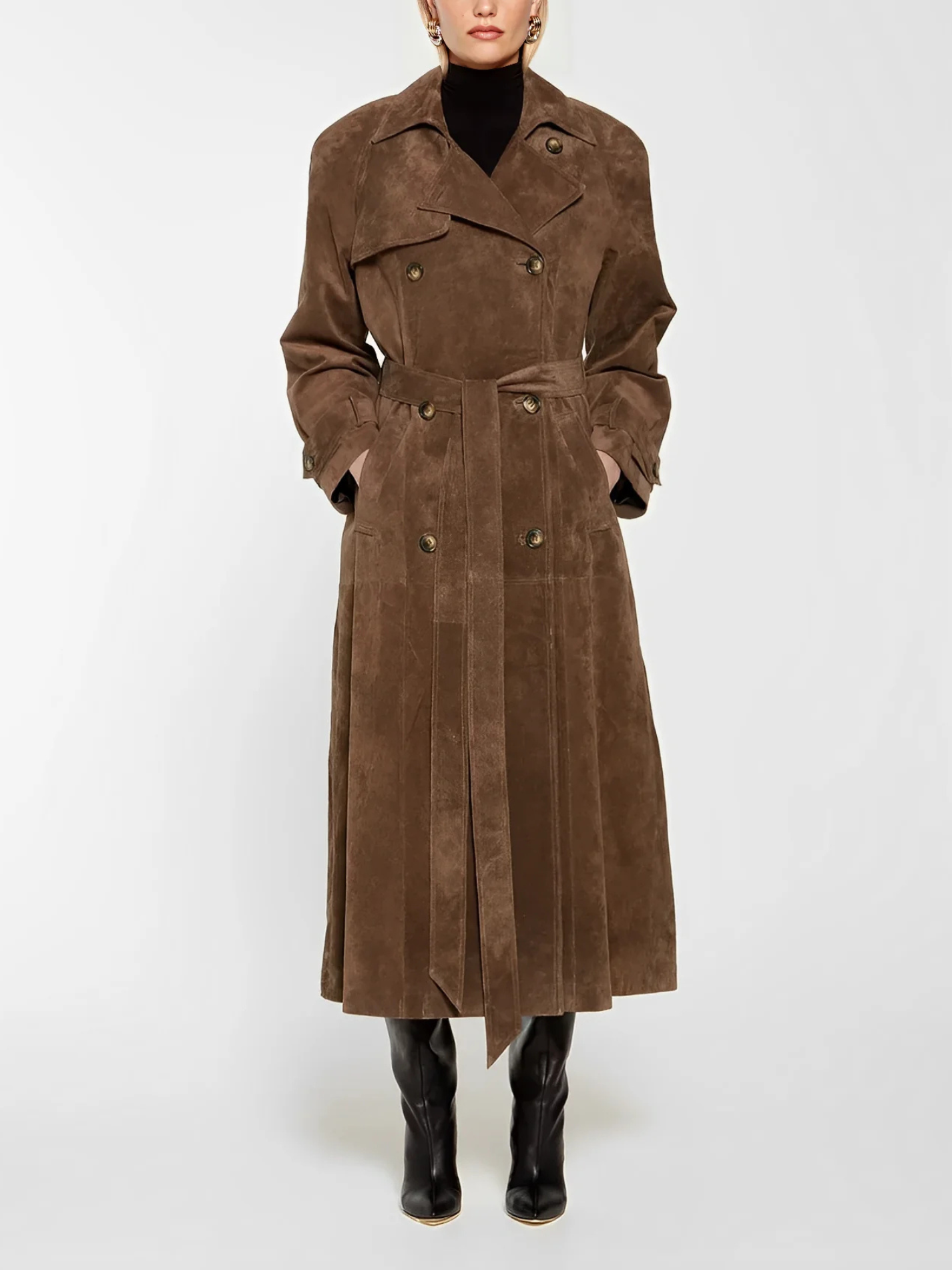 Isabella | Double-Breasted Trench Coat