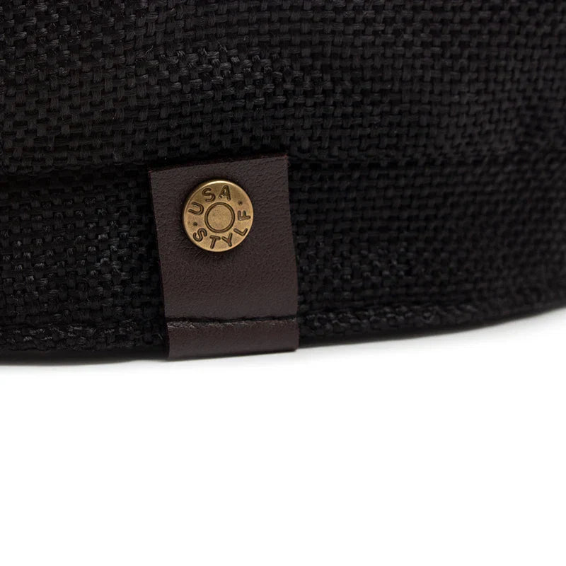 Brighton Linen Newsboy Cap