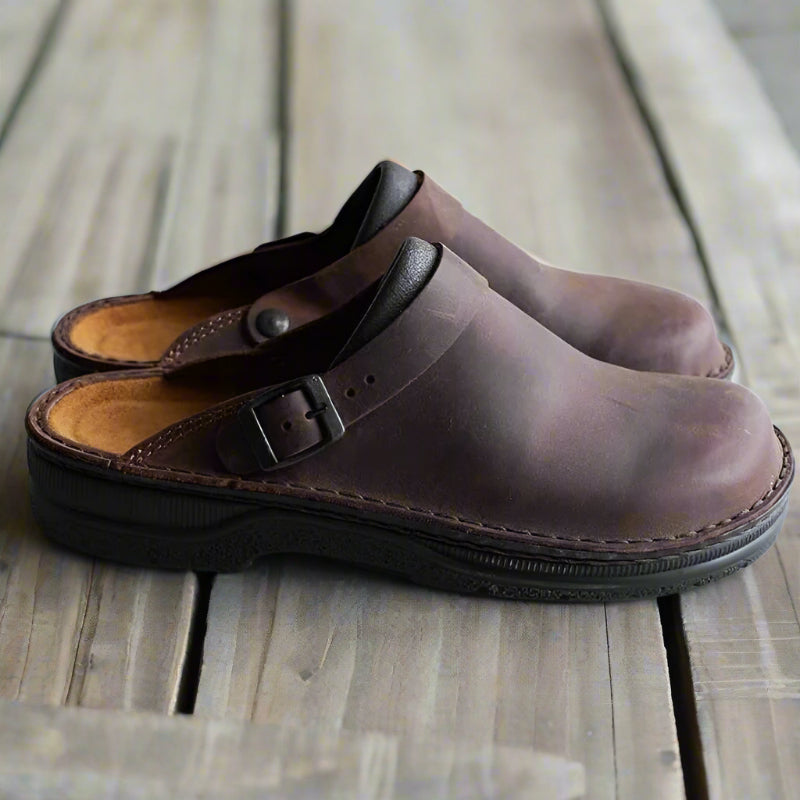Birco - Leather Slip-On for Seniors