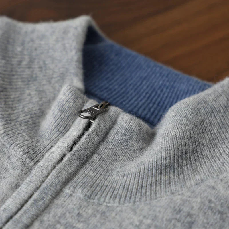 Ellington Cashmere Zip Jacket