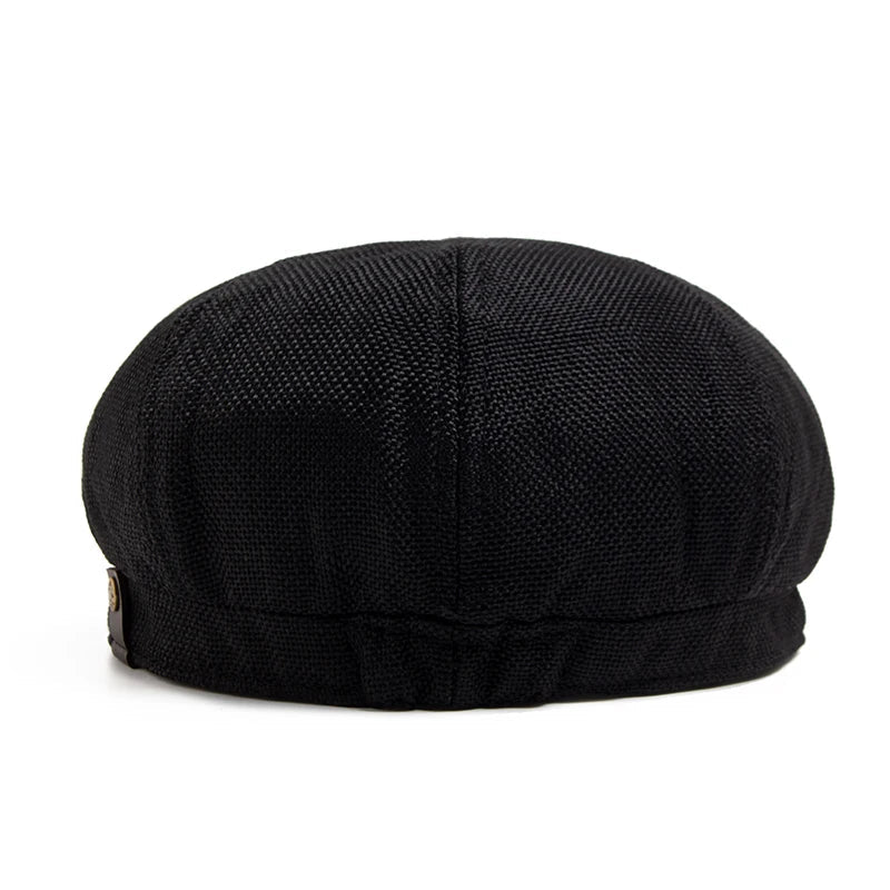 Brighton Linen Newsboy Cap