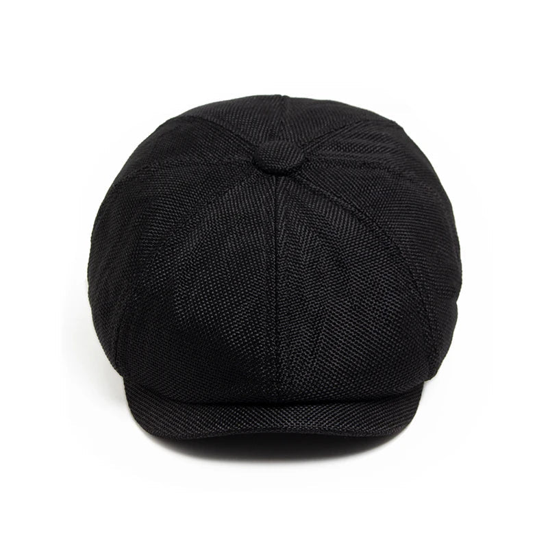 Brighton Linen Newsboy Cap