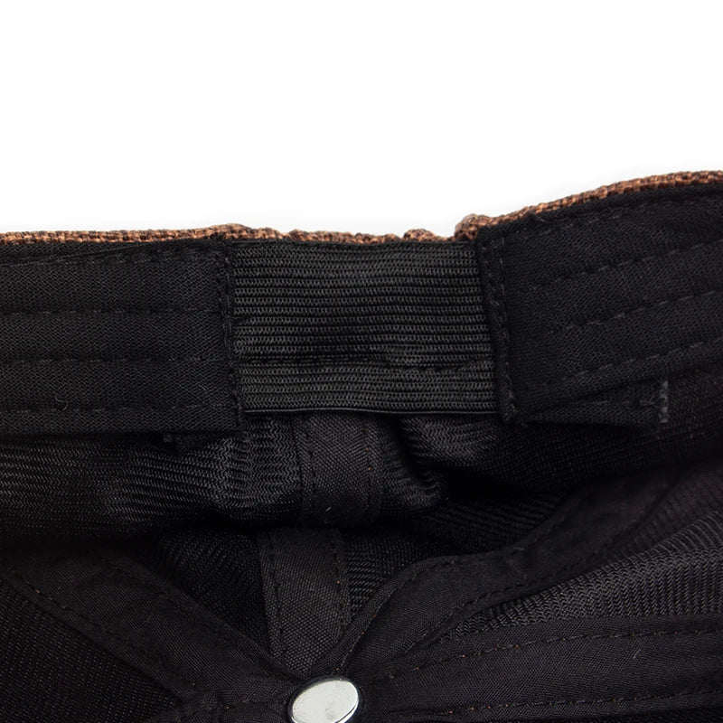 Brighton Linen Newsboy Cap