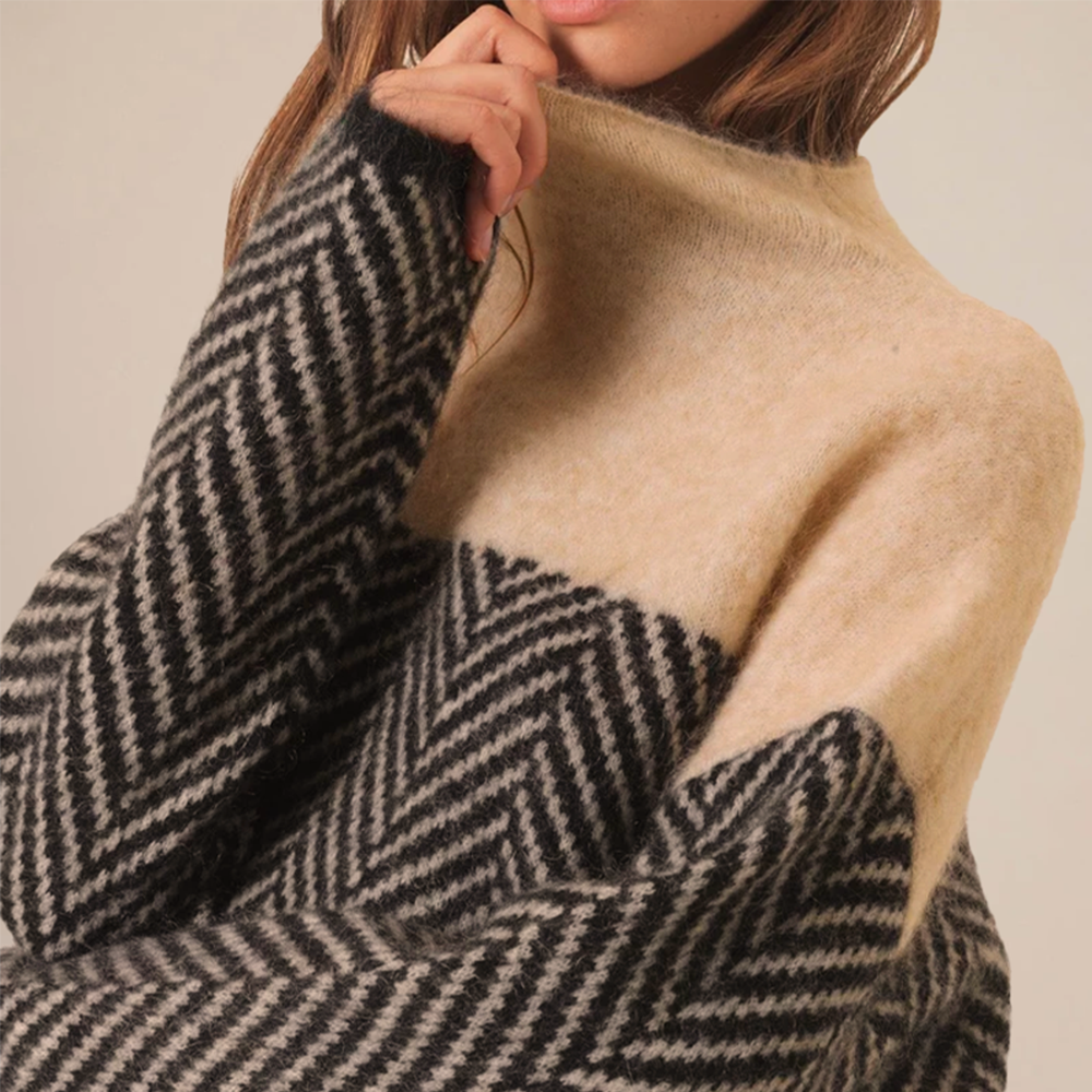 Adelie | Premium Turtleneck in Fine Knit