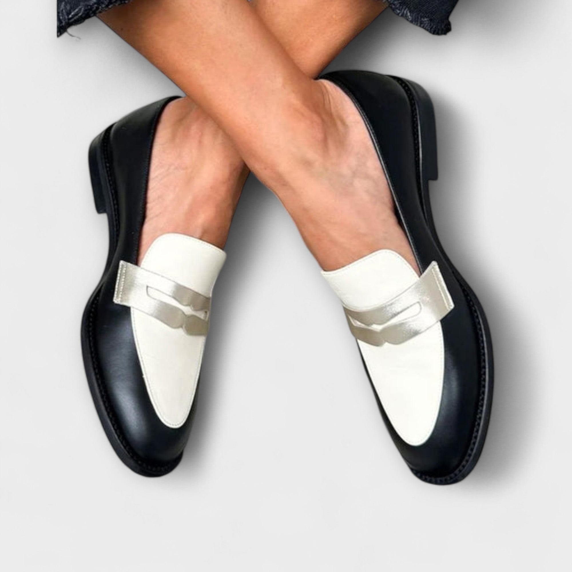Xara – Elegant Black Loafers
