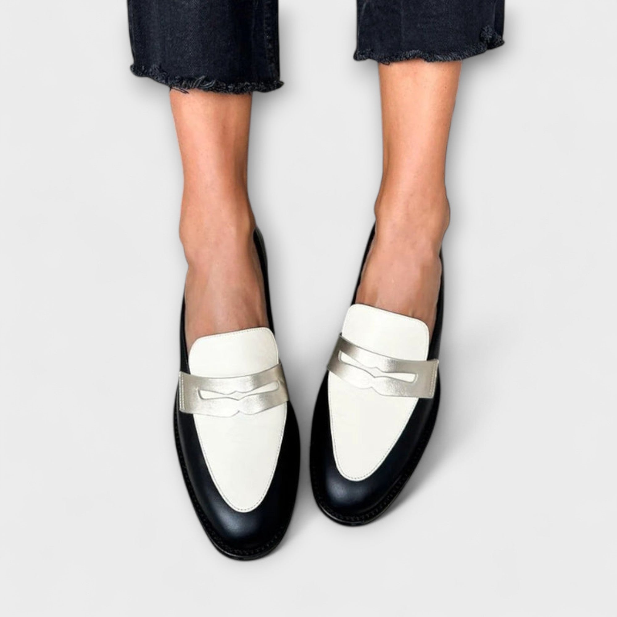 Xara – Elegant Black Loafers