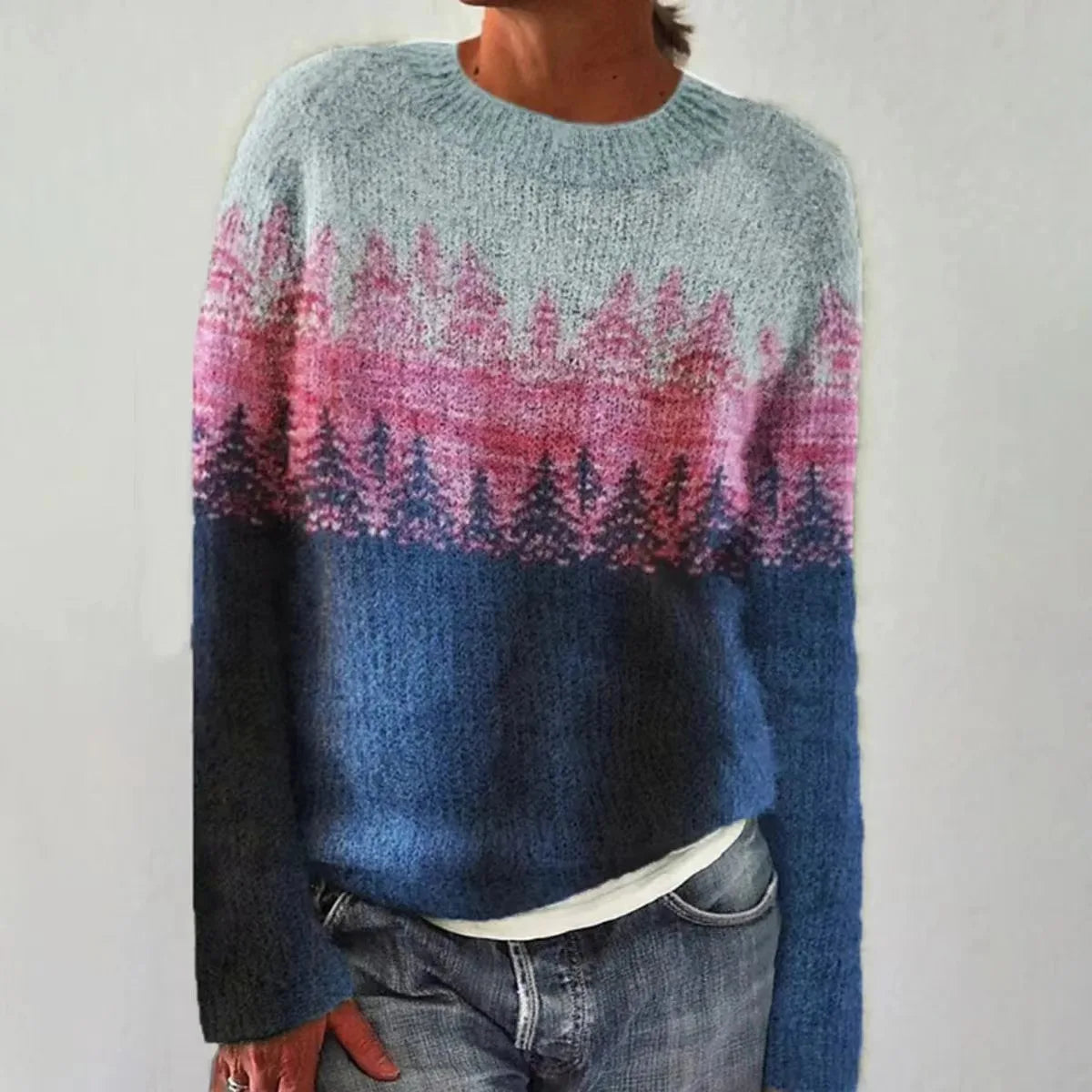 Luna- Cozy Retro Sweater